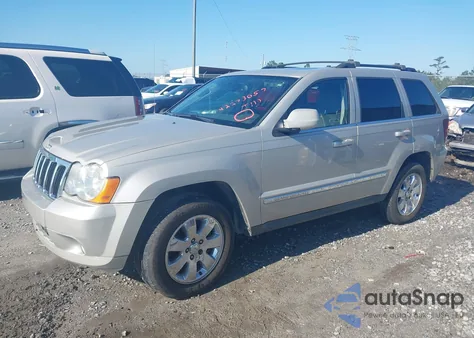 2008 Jeep Grand Cherokee Limited from USA, damaged, VIN 1J8HS58208C106077
